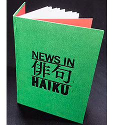 News in Haiku book