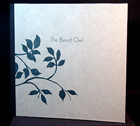 The Barred Owl book