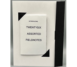 Twentysix Assorted Fieldnotes book