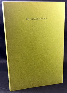 On Equal Terms book