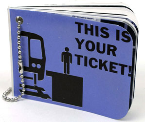 This is your ticket book