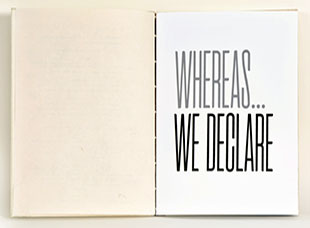 Whereas, We Declare book