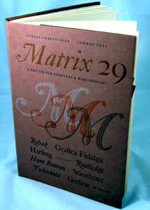 Matrix 29 book